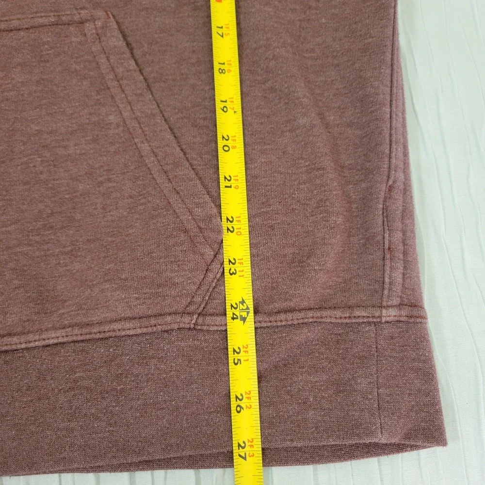 The North Face Hoodie Pullover Graphic Logo Maroon Red Large‎